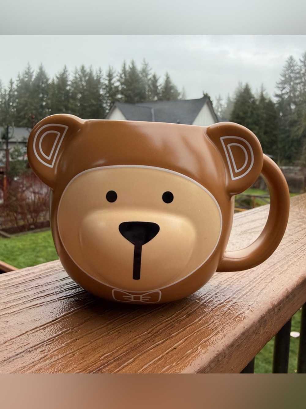 Starbucks Bearista Brown Bear Mug